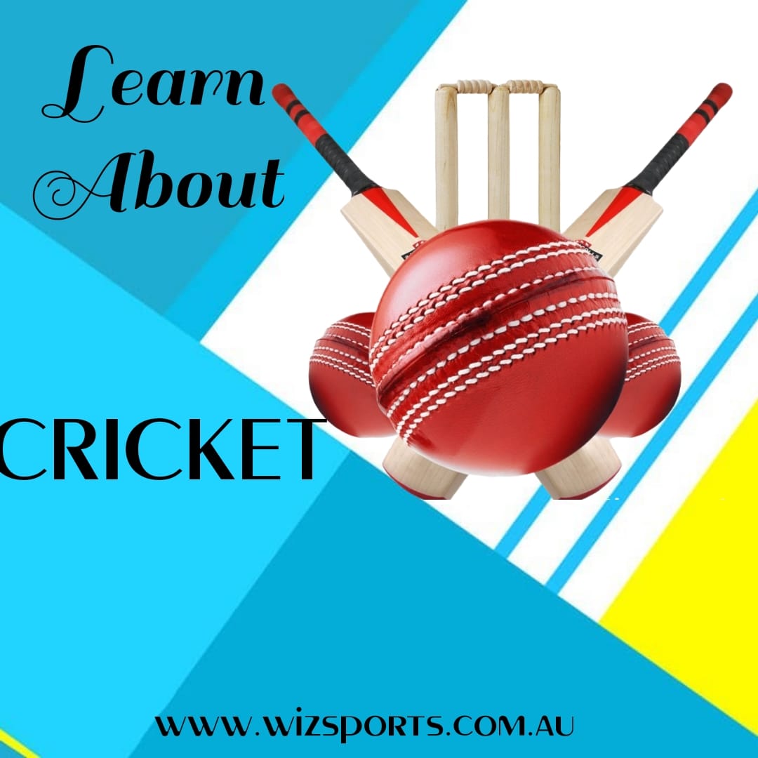 Learn About Cricket. A Bat & Ball Game Wiz Sports