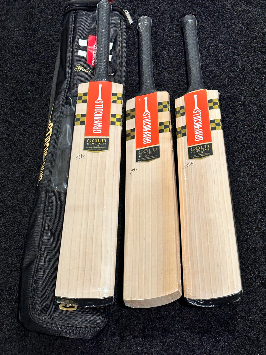 Gray Nicolls Gold Edition Grade 1 English Willow Cricket Bat Cricket