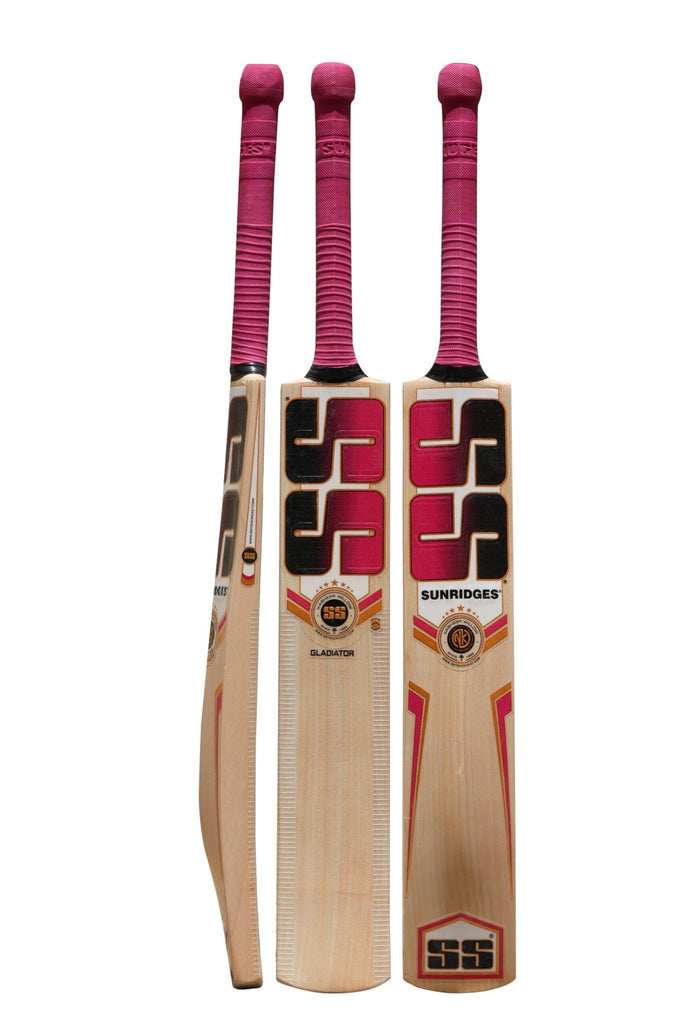 SS Gladiator Kashmir Willow Cricket Bat - SH - Cricket Bats - Wiz Sports