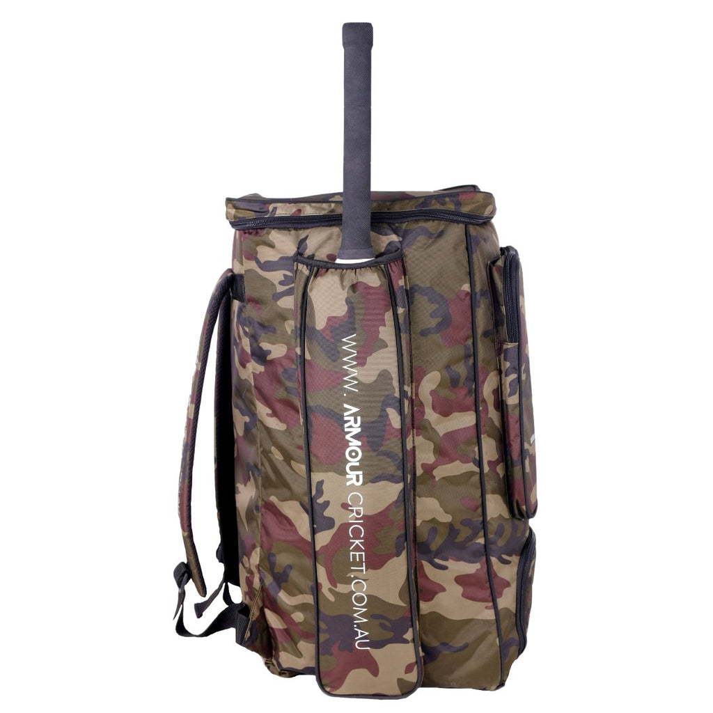 Armour Cricket - Camo Duffle Bag - Cricket Kit Bag - Wiz Sports