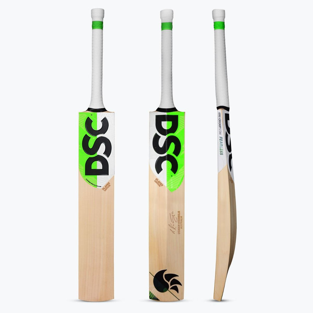 DSC SPLIIT Players Grade Usman Khawaja English Willow Cricket Bat - 2024 Stock - Cricket Bats - Wiz Sports