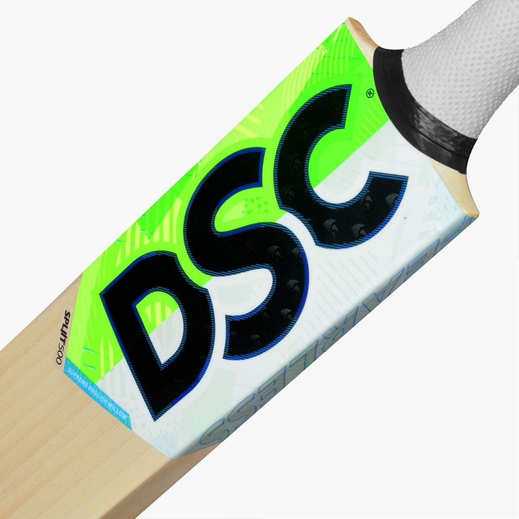 DSC Split 500 Pro Players Grade 1 English Willow Cricket Bats 2024 Edition - Cricket Bats - Wiz Sports