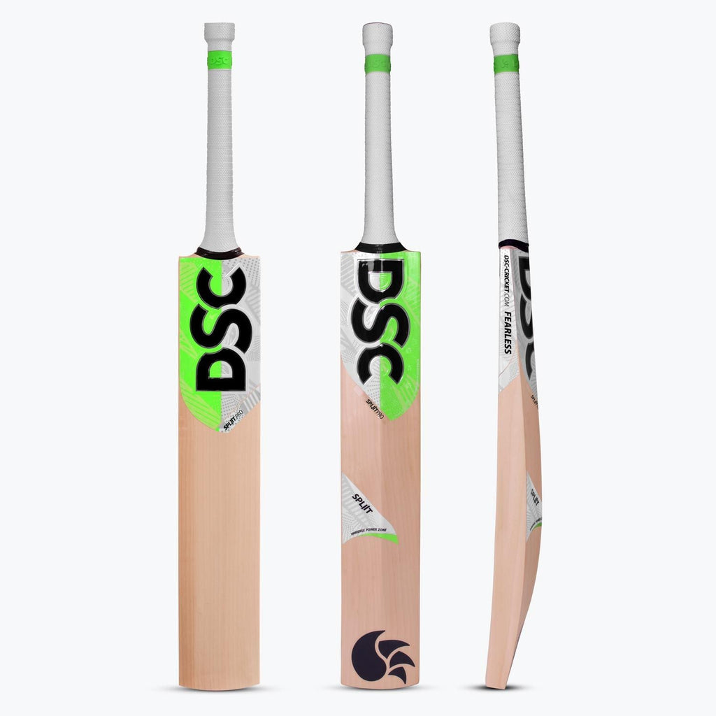DSC SPLIT Pro English Willow Players Grade Cricket Bat 2024 Edition - Cricket Bats - Wiz Sports