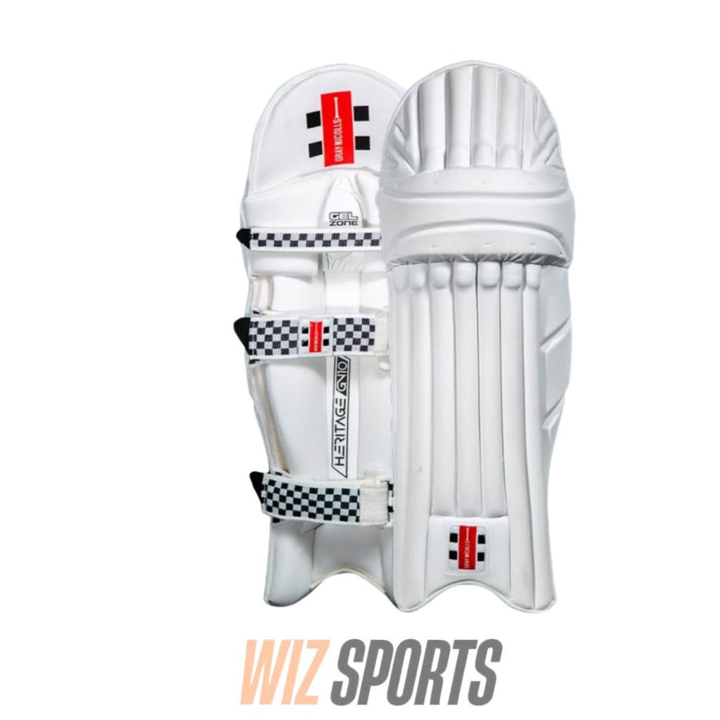 GN 10 HERITAGE CRICKET BATTING PADS - Cricket Leg Guards - Wiz Sports