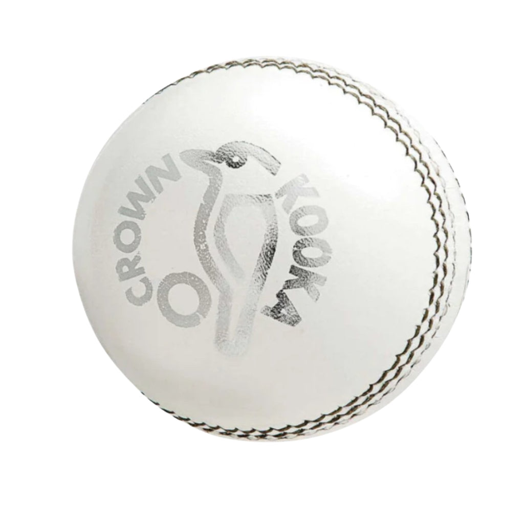Kookaburra Crown Cricket Ball 156 grams - White - Cricket Balls - Wiz Sports