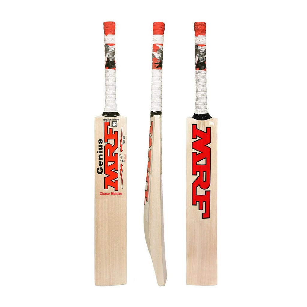 MRF Genius Chase Master Players Grade English Willow Cricket Bat - 2023 - Cricket Bats - Wiz Sports