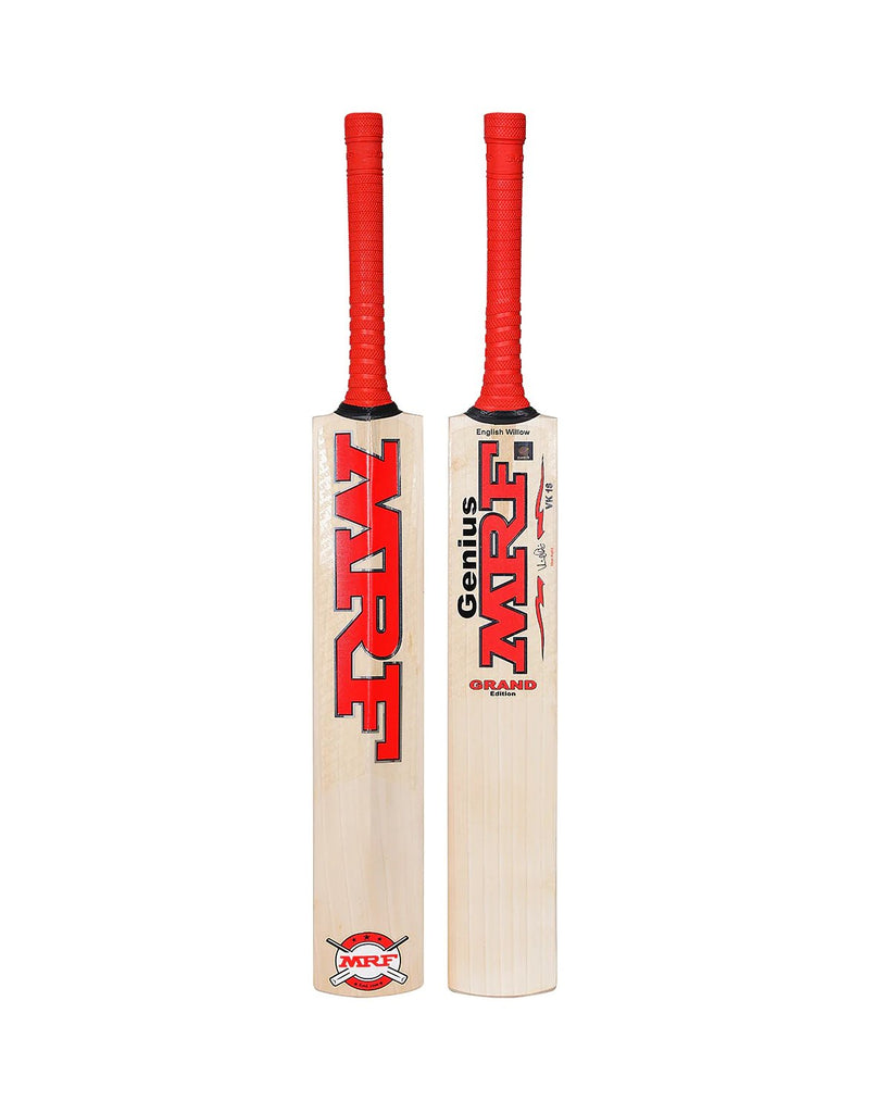 MRF Grand Edition Players English Willow Junior Cricket Bat - 2023 edition - Cricket Bats - Wiz Sports
