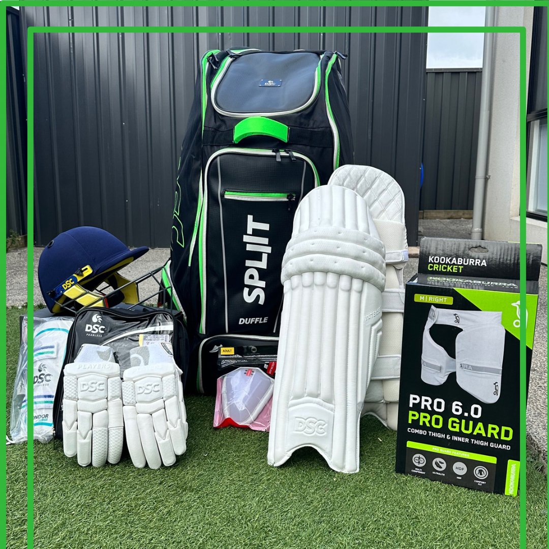 Premium DSC Cricket Kit Adults Right Handed Cricket Kit Wiz Sports