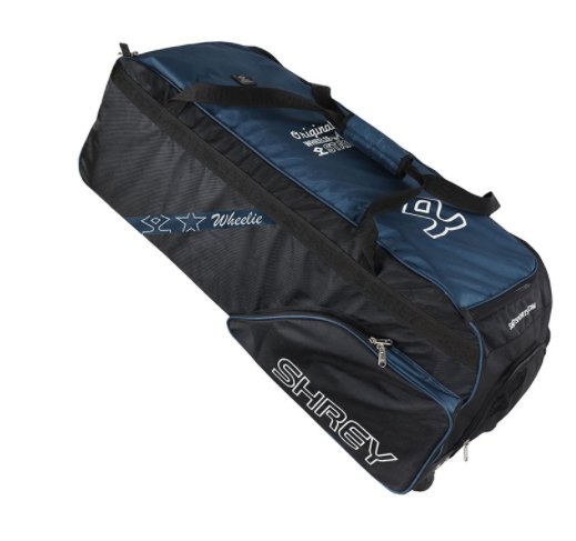 Shrey Star Wheelie Cricket Kit Bag - Kit Bag - Wiz Sports