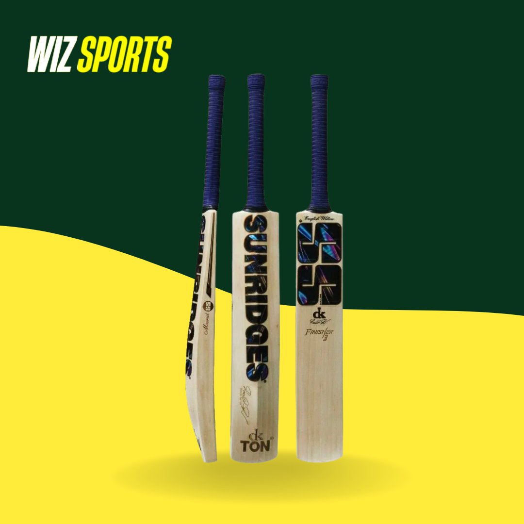 SS DK Finisher 3 English Willow Cricket Bat SH Cricket Bats Wiz