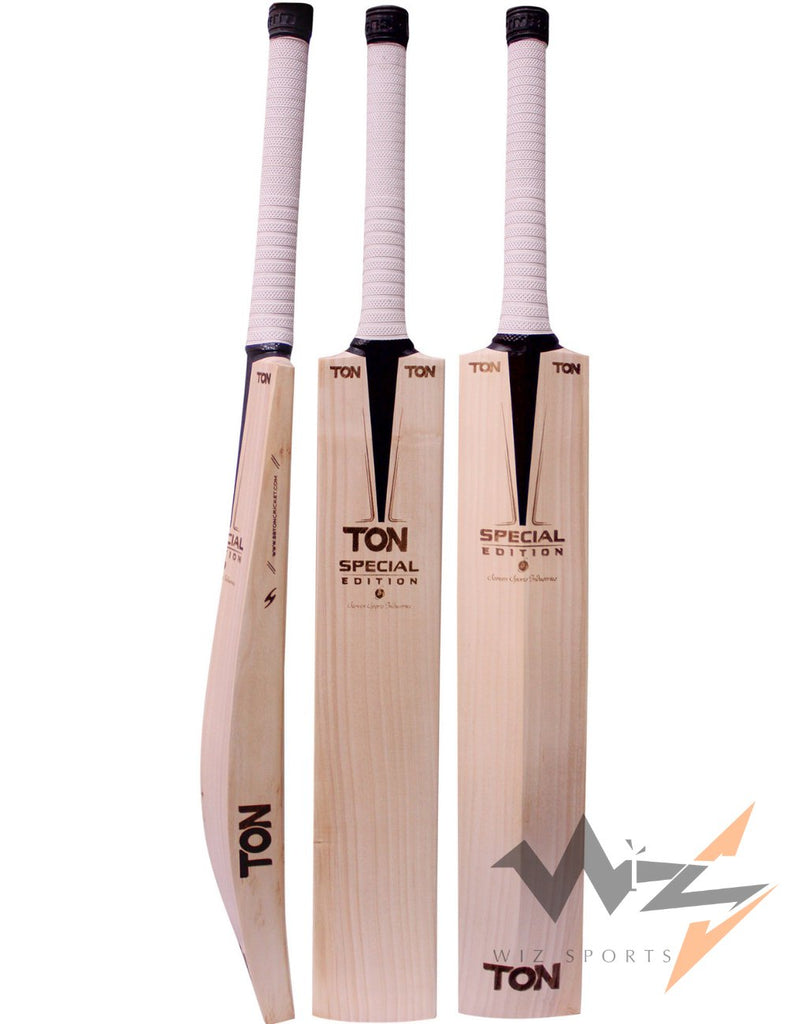SS TON Special Edition Pro Grade 1 (2.7, 2.8) English Willow Cricket Bat - 2024 Laser Engraved - Cricket Bats - Wiz Sports