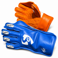 SG KLR 1 Wicket Keeping Gloves Adult Blue/Orange 26/27 Edition (Best Quality)