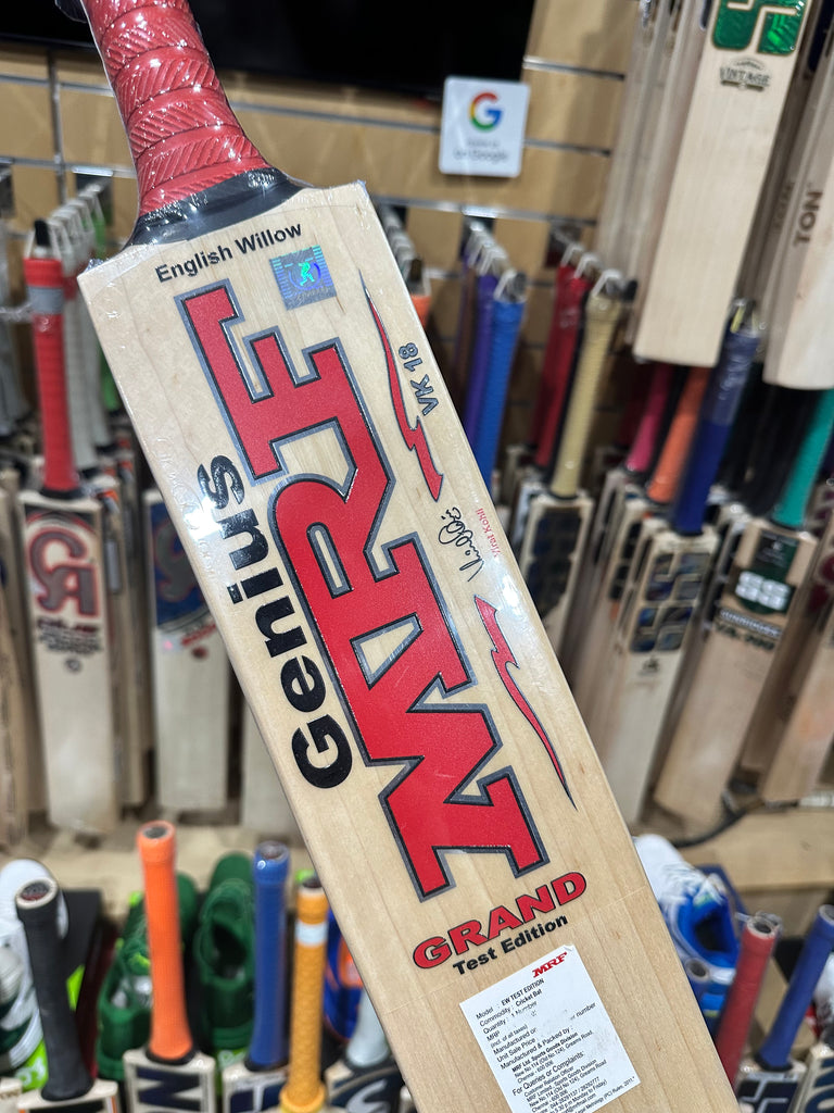 MRF Grand Test Edition Cricket Bat - Senior SH - Cricket Bats - Wiz Sports
