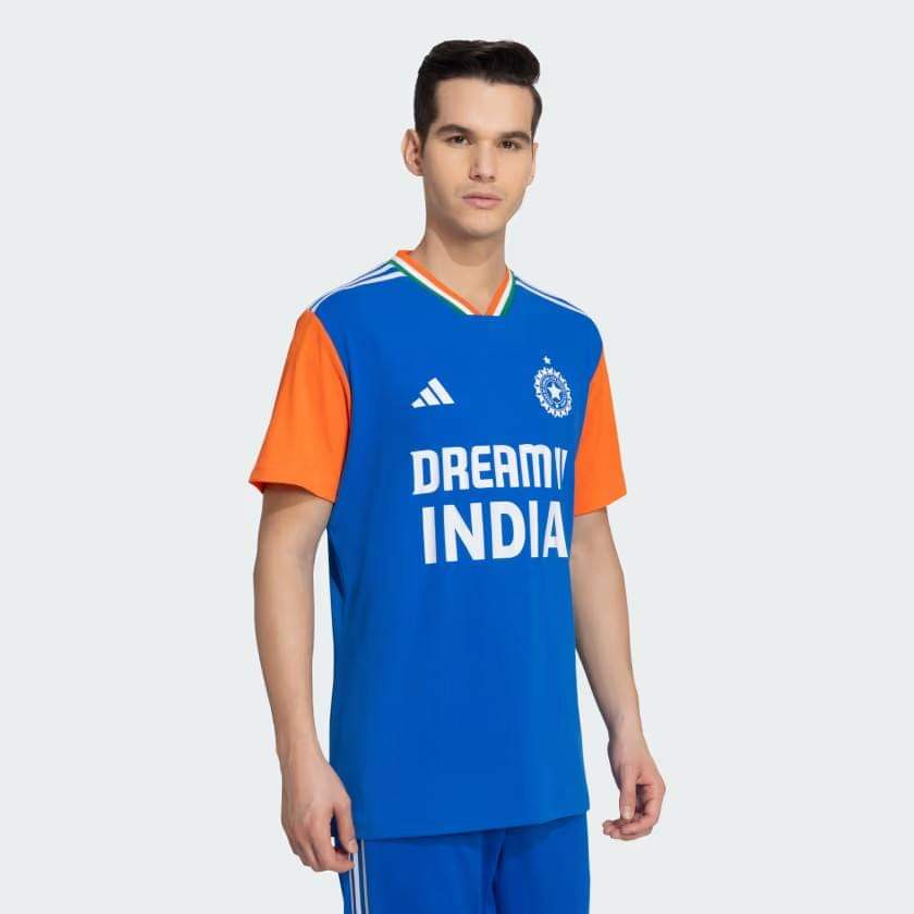 Adidas Team India Cricket T20 Fan Jersey - Cricket Uniform - Wiz Sports