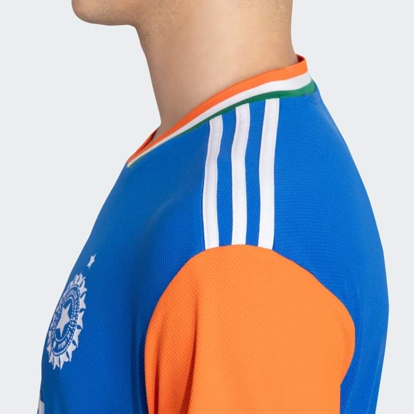 Adidas Team India Cricket T20 Fan Jersey - Cricket Uniform - Wiz Sports