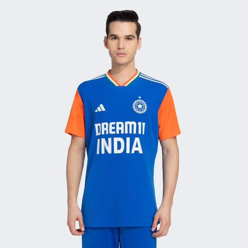 Adidas Team India Cricket T20 Fan Jersey - Cricket Uniform - Wiz Sports