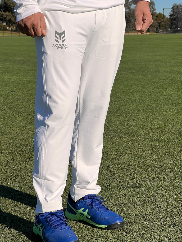 Armour Players Cricket Pants (Cricket White) - Cricket Uniforms - Wiz Sports