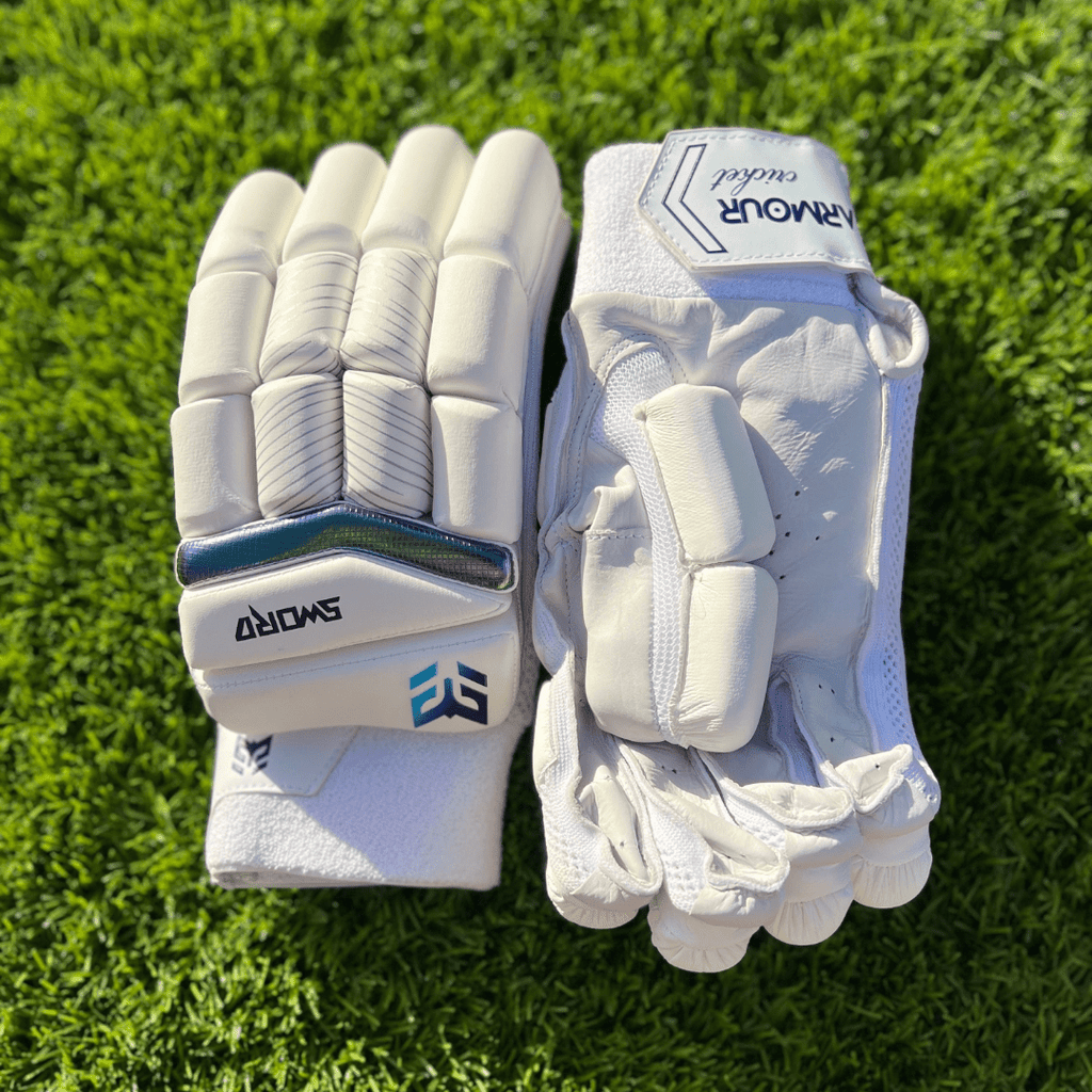 Armour Sword Lightweight Cricket Batting Gloves 2024 - 25 Range (Recommended) - batting gloves - Wiz Sports