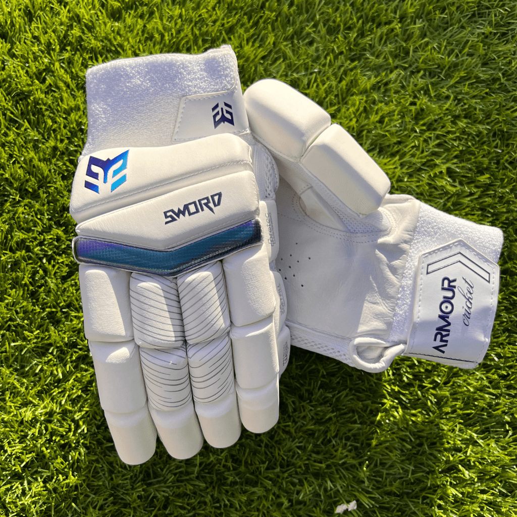 Armour Sword Lightweight Cricket Batting Gloves 2024 - 25 Range (Recommended) - batting gloves - Wiz Sports