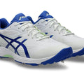 ASICS 350 NOT OUT™ FF Cricket Shoes 2026 Edition ( White/Neon Blue)