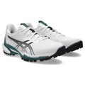 ASICS FIELD SPEED™ FF 2 Rubber Cricket Shoes(White/Midnight Blue)