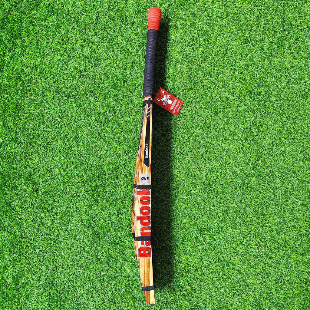 Bandook Burn Edition – 4 Scoop Power Bat | Engineered for Heavy Hard Tennis Balls - Cricket Bat - Wiz Sports
