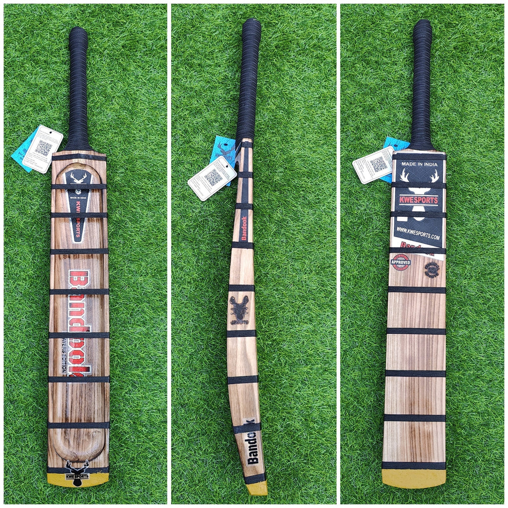 Bandook Burn Edition – Kerala Style Double Blade | Power Bat for Hard Tennis Balls - Cricket Bats - Wiz Sports