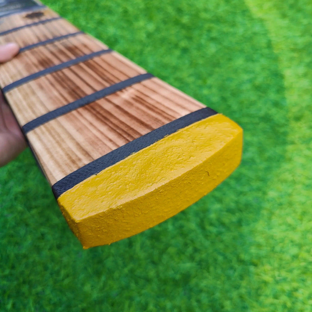 Bandook Burn Edition – Kerala Style Double Blade | Power Bat for Hard Tennis Balls - Cricket Bats - Wiz Sports