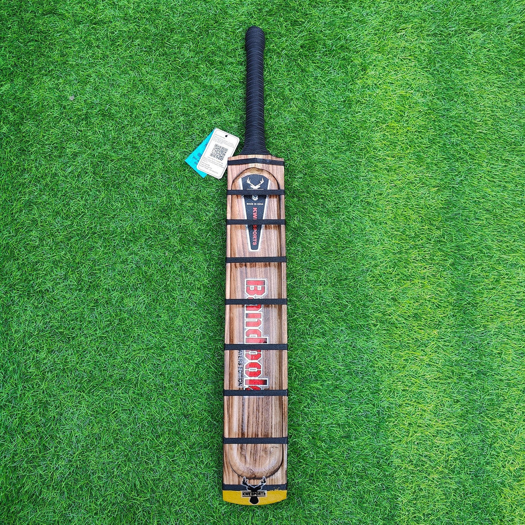 Bandook Burn Edition – Kerala Style Double Blade | Power Bat for Hard Tennis Balls - Cricket Bats - Wiz Sports