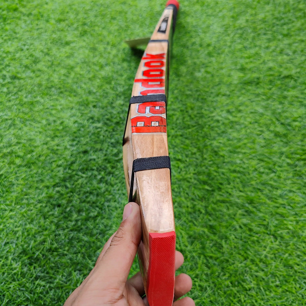 Bandook Burn Edition Players Edition | Lightweight 4 - Scoop Power Bat for Soft Tennis Balls - Cricket Bats - Wiz Sports