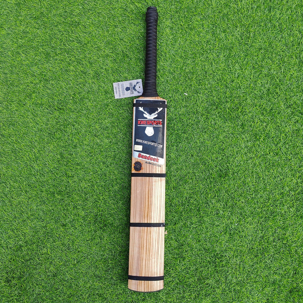 Bandook Upper Blade – Diamond Cut Burn Edition | Power Bat for Hard Tennis Cricket - Cricket Bats - Wiz Sports
