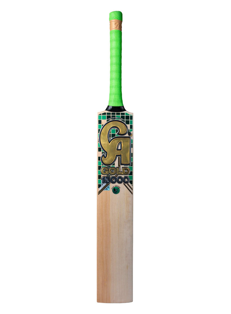 CA Gold 15000 Grade 1 English Willow Cricket Bat - 2024 Edition - Cricket Bats - Wiz Sports