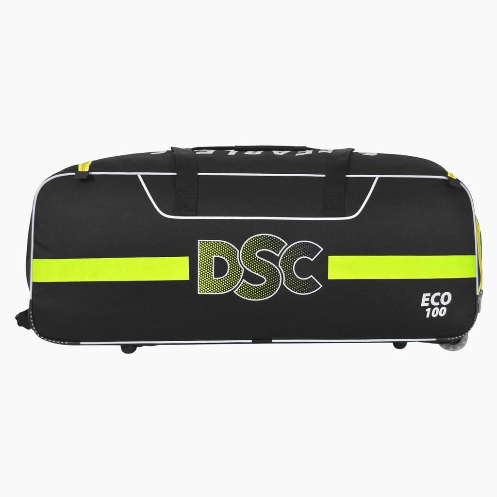 DSC Eco 100 Cricket Kit Bag with Wheels - Kit Bag - Wiz Sports