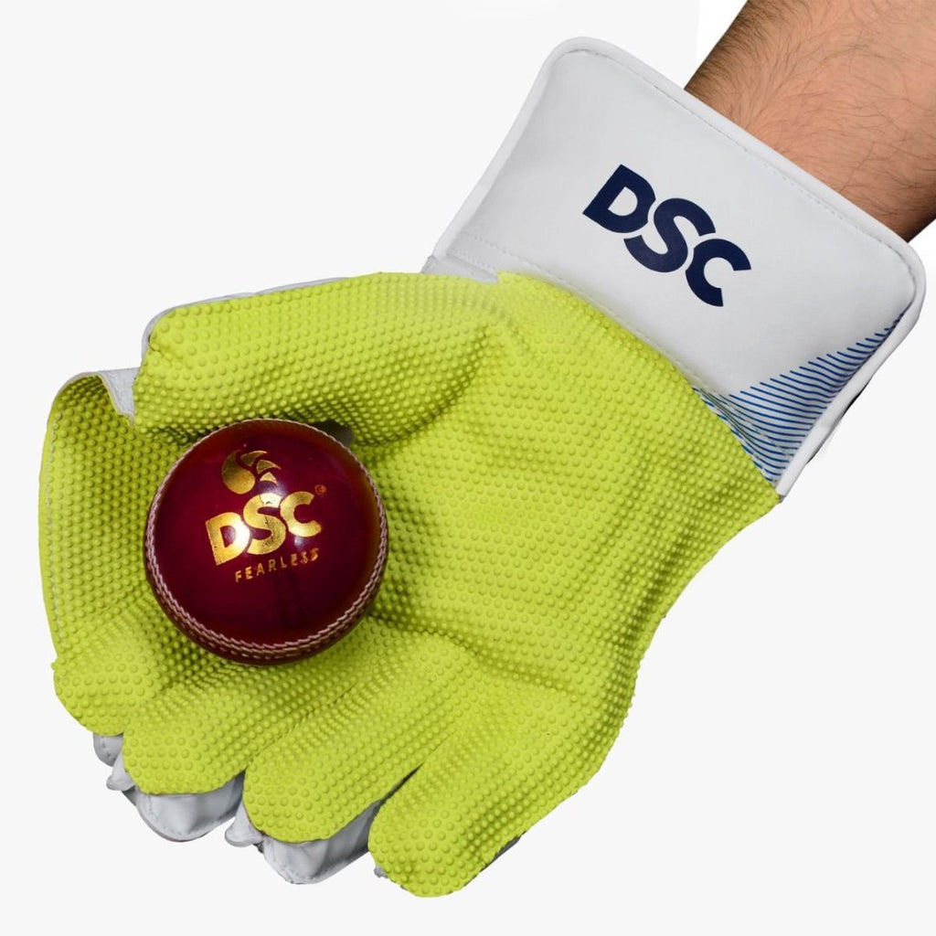 DSC Intense Attitude Wicket Keeping Gloves - Youth - Cricket Gloves - Wiz Sports