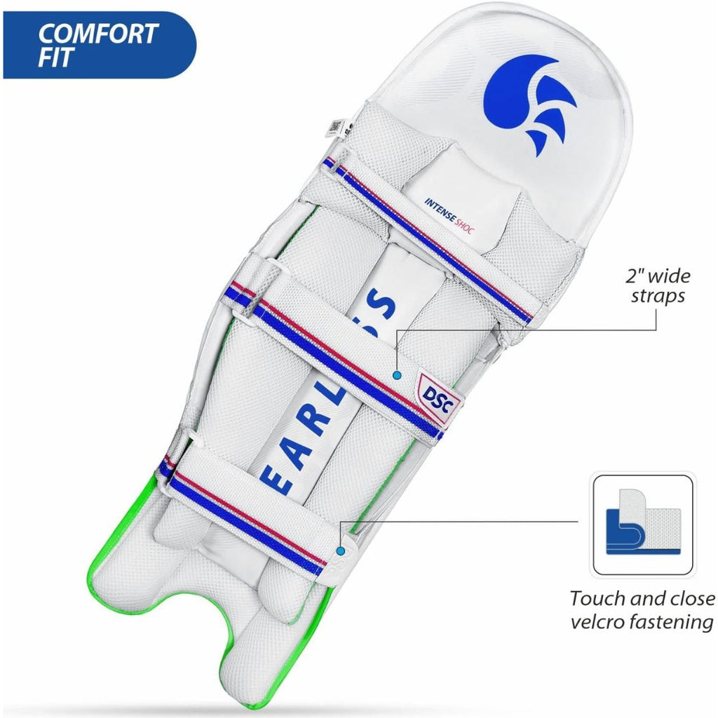 DSC Intense Shoc Batting Leg Guard (2024) - Cricket Leg Guards - Wiz Sports