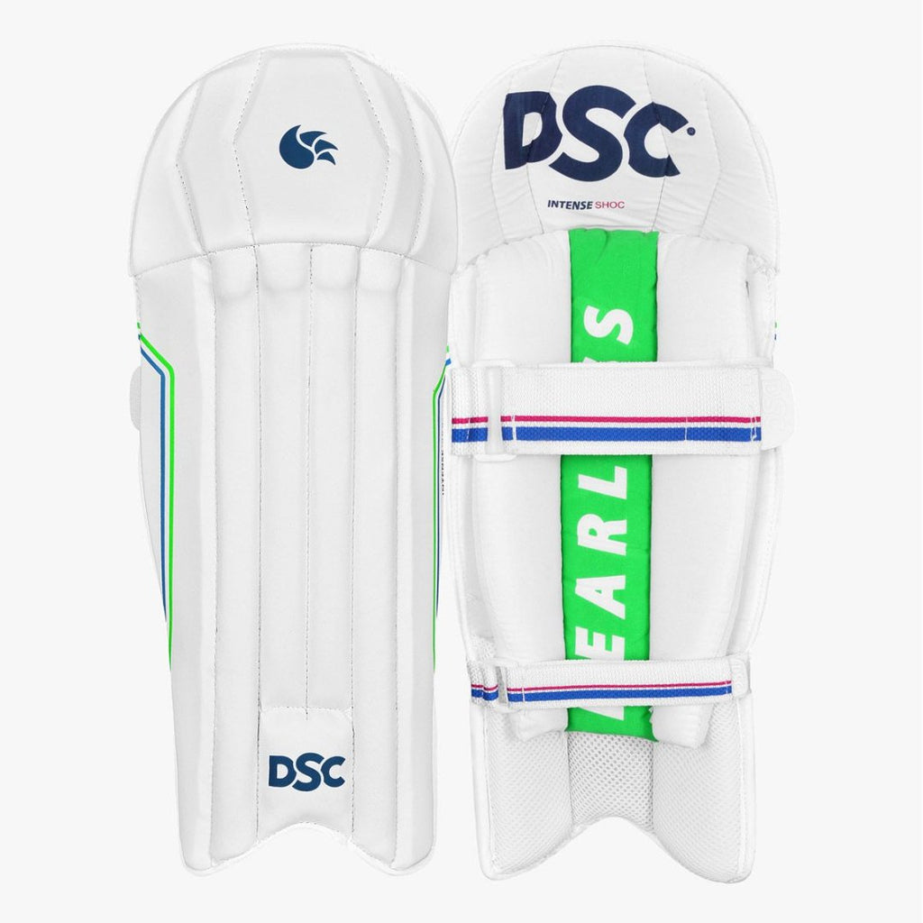 DSC Intense Shoc Wicket Keeping Leg Guard - Cricket Leg Guards - Wiz Sports