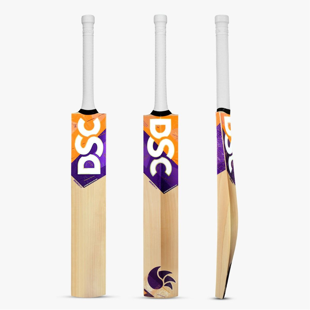 DSC KRUNCH 2.0 David Warner English Willow Cricket Bat 2024 Edition - Cricket Bats - Wiz Sports