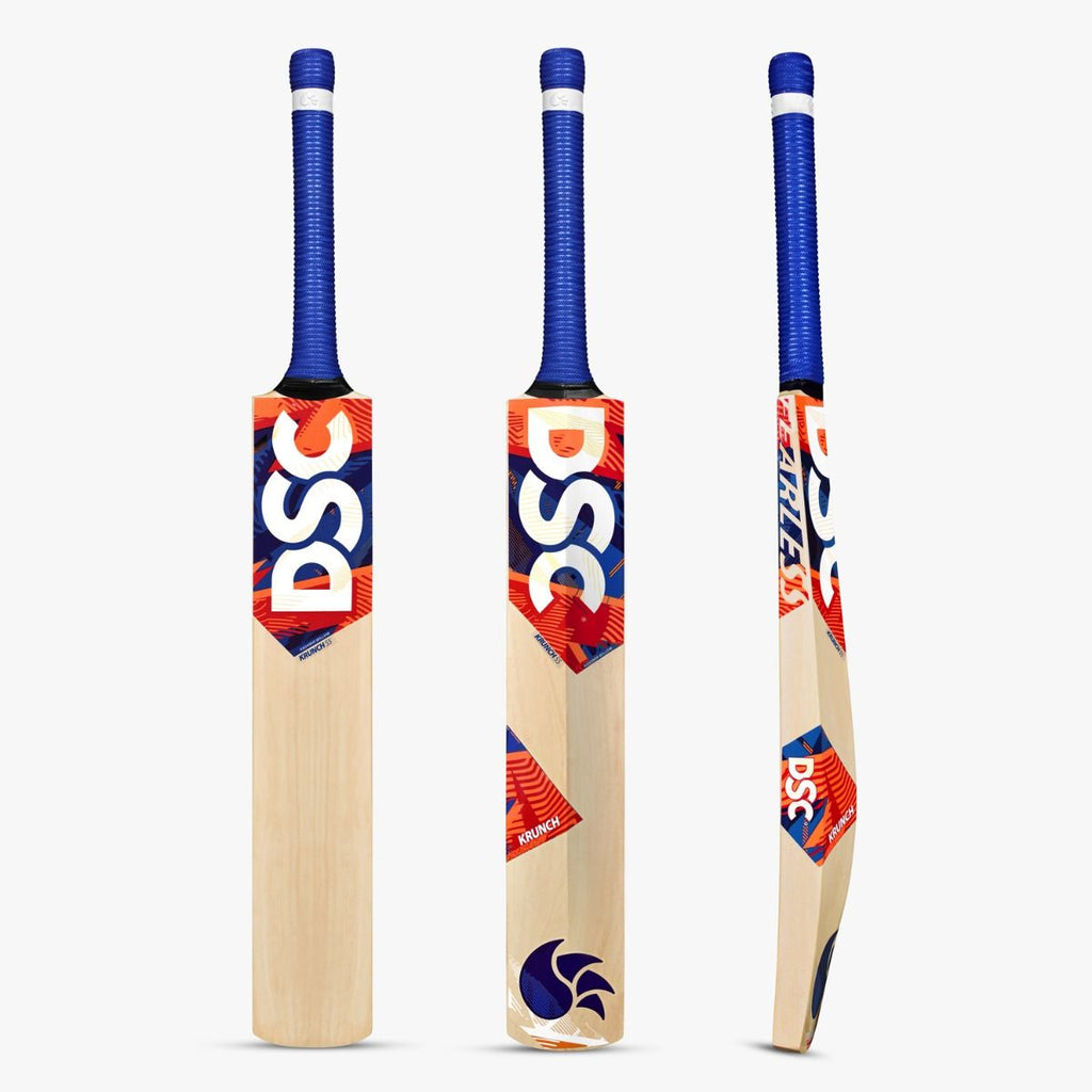 DSC KRUNCH 55 Kashmir Willow Cricket Bat 2024 Edition - Cricket Bats - Wiz Sports