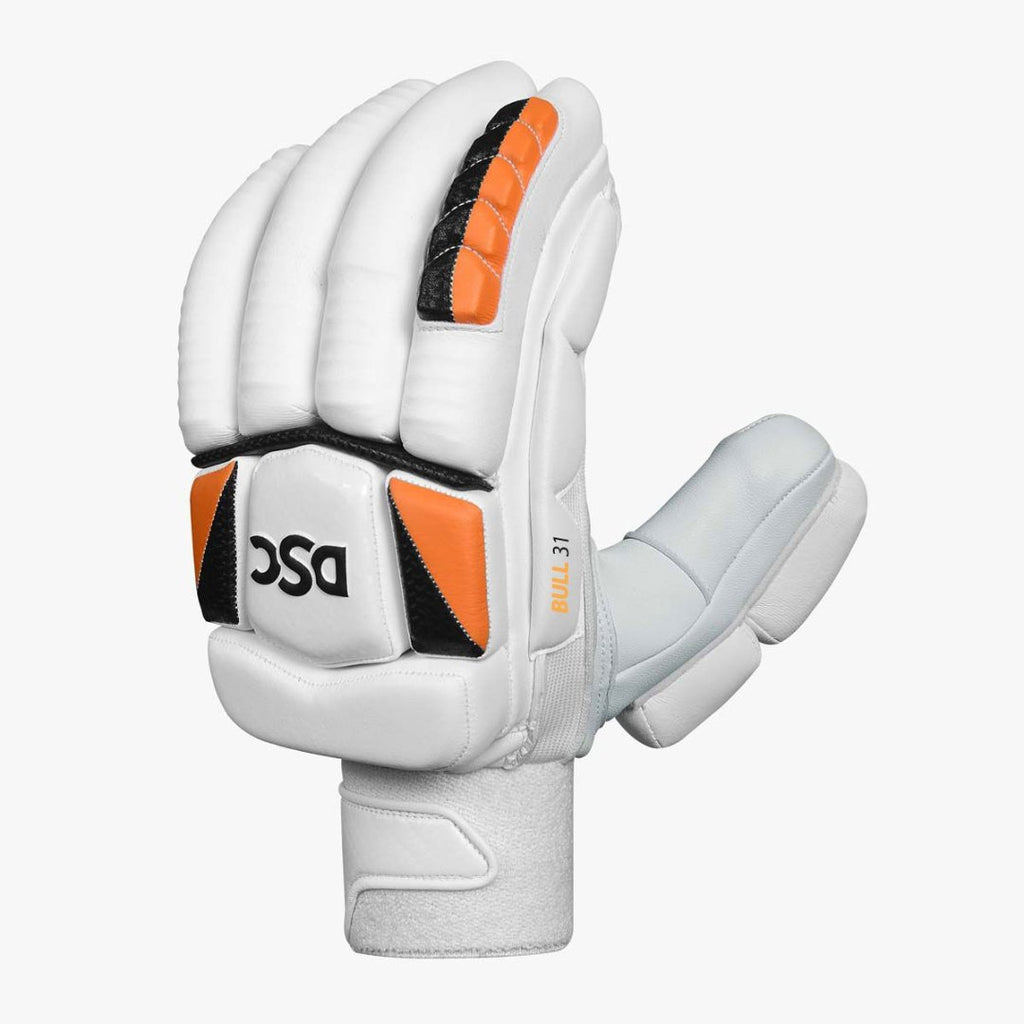 DSC Krunch The Bull 31 Batting Gloves - David Warner Players Glove - Cricket Gloves - Wiz Sports