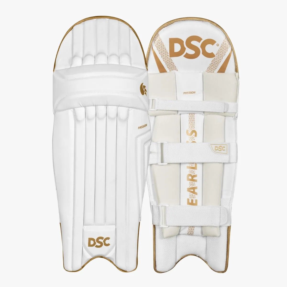 DSC Passion Batting Leg Guard - Cricket Protective Gear - Wiz Sports