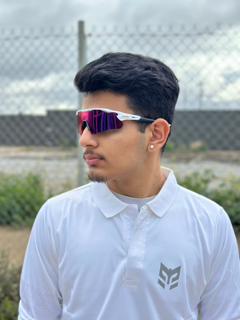 Flexxa Spectra – Zebra Frame with Aurora Lens - Apparel & Accessories - Wiz Sports