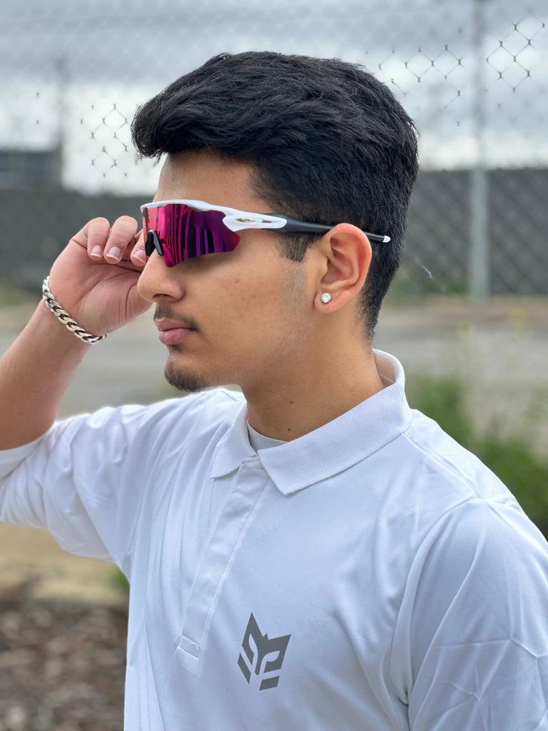 Flexxa Spectra – Zebra Frame with Aurora Lens - Apparel & Accessories - Wiz Sports