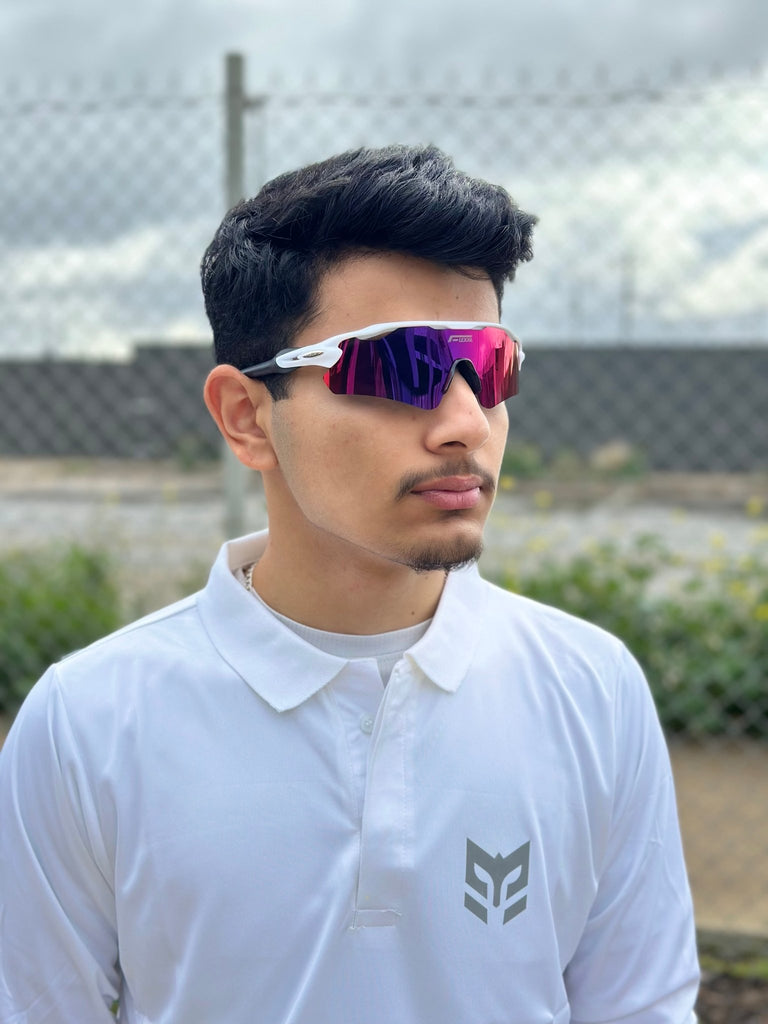 Flexxa Spectra – Zebra Frame with Aurora Lens - Apparel & Accessories - Wiz Sports