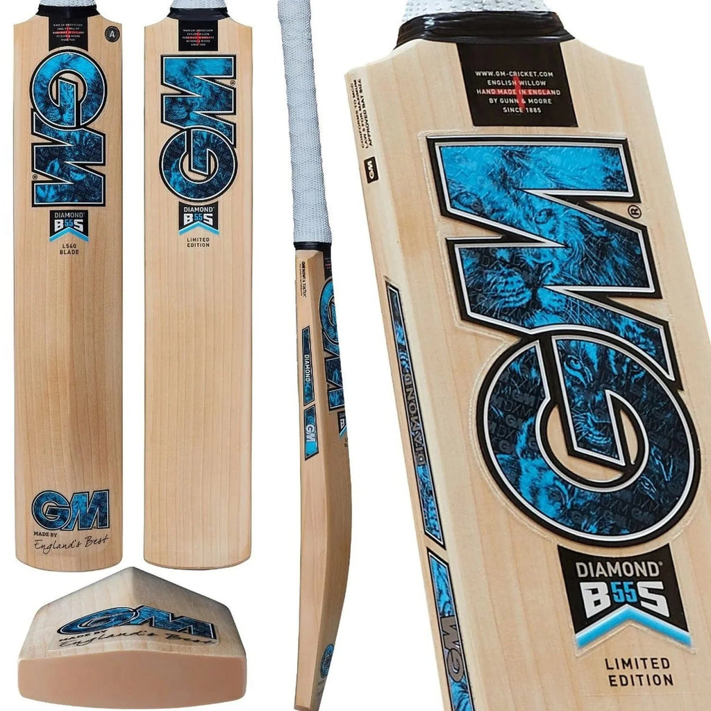 GM Diamond DXM Original Cricket Bat - Cricket Bat - Wiz Sports
