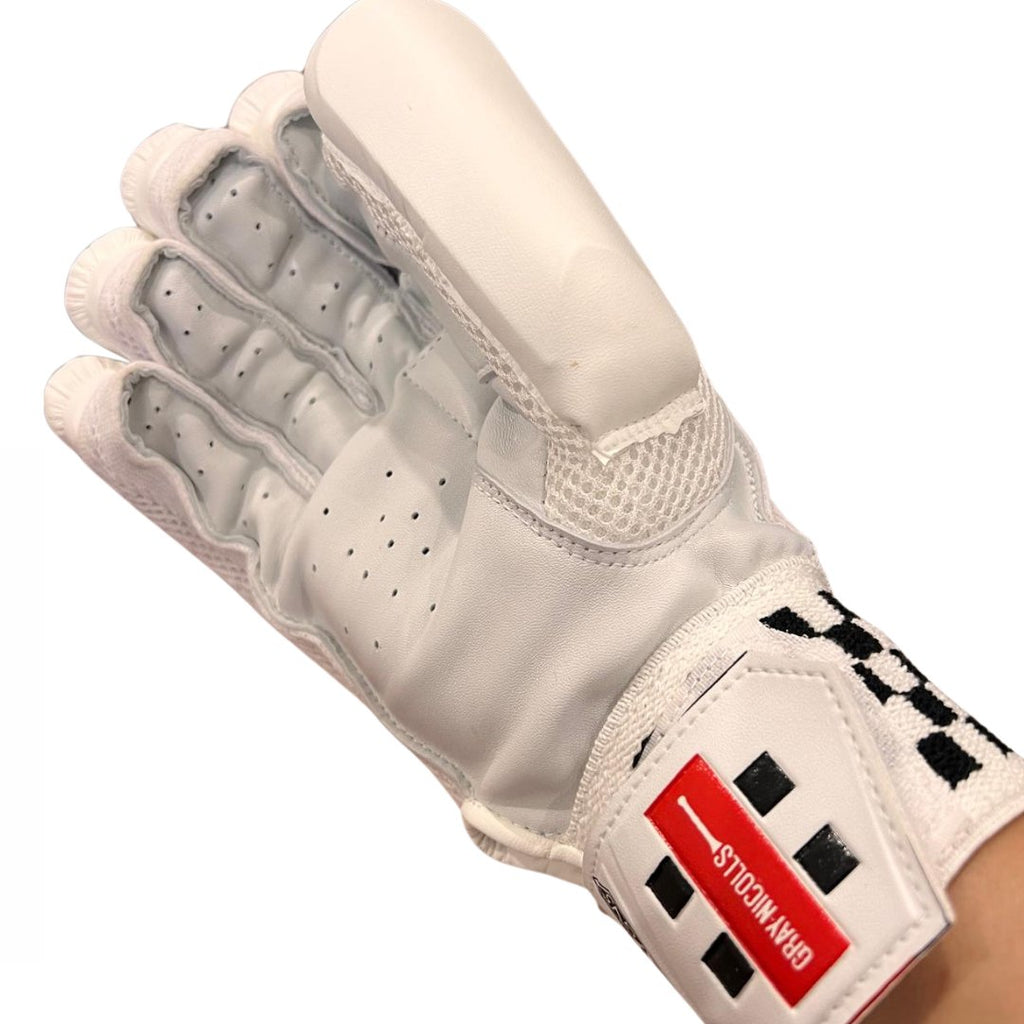 Gray - Nicolls 5 Destroyer - Batting Gloves(2024 Edition) - Cricket Gloves - Wiz Sports