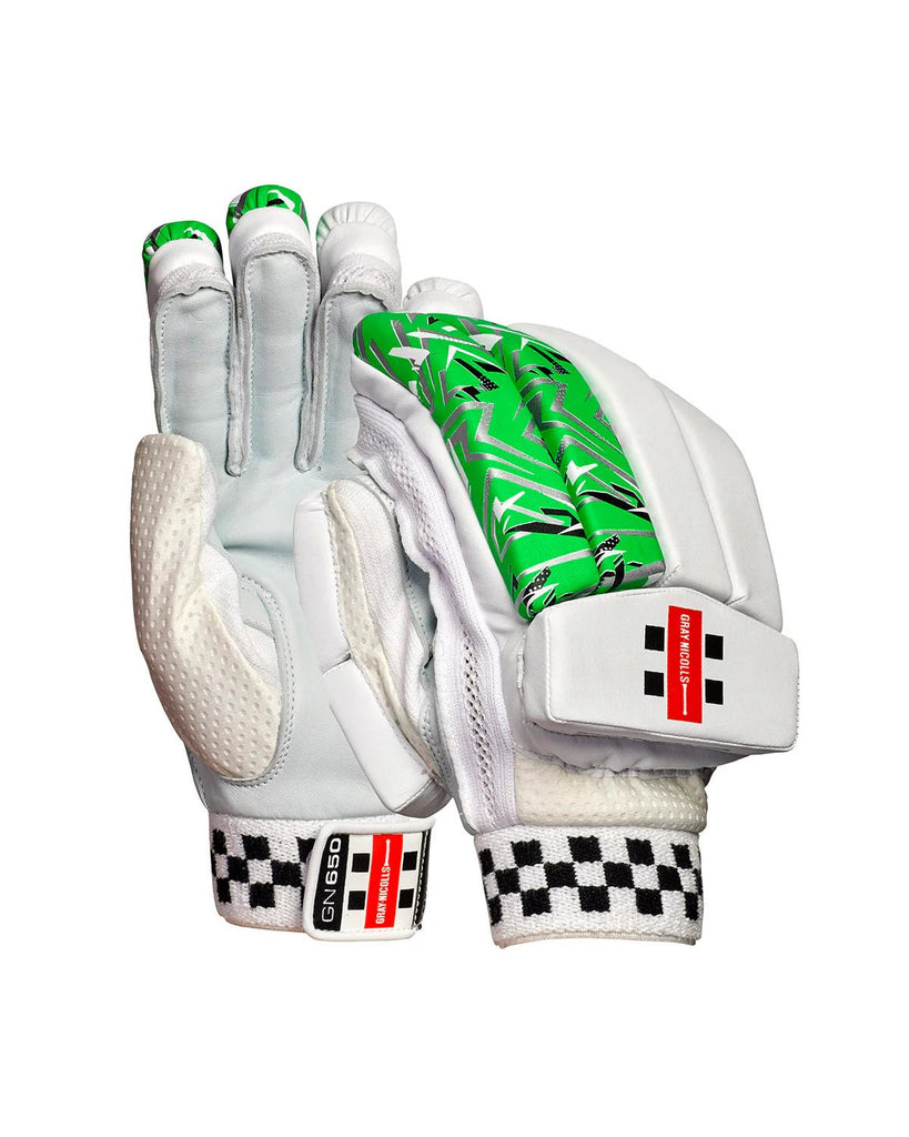 Gray Nicolls 650 Junior Cricket Batting Gloves - Cricket Gloves - Wiz Sports