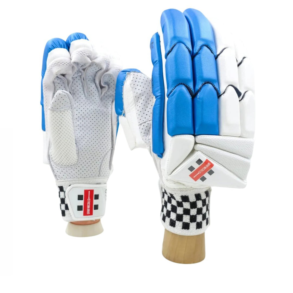 Gray - Nicolls ODI GN 8 Cricket Batting Gloves Mens Size - Cricket Gloves - Wiz Sports