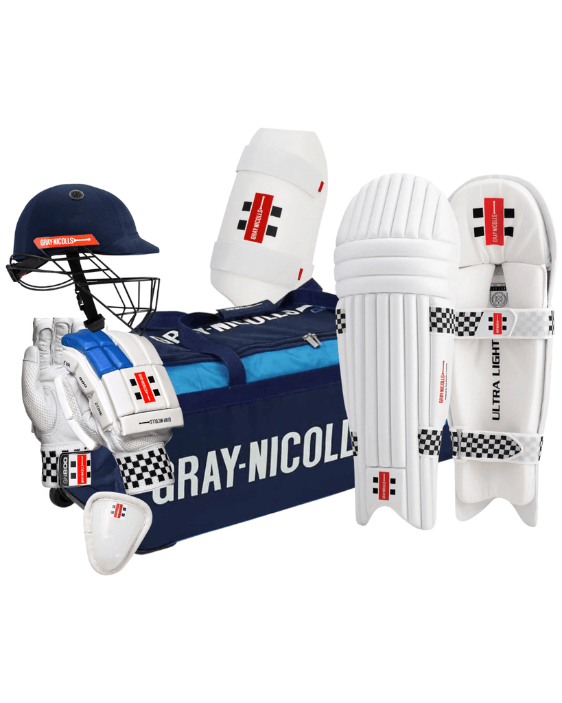 GRAY NICOLLS STARTER CRICKET KIT BUNDLE 25/26 Edition - Cricket Kit - Wiz Sports