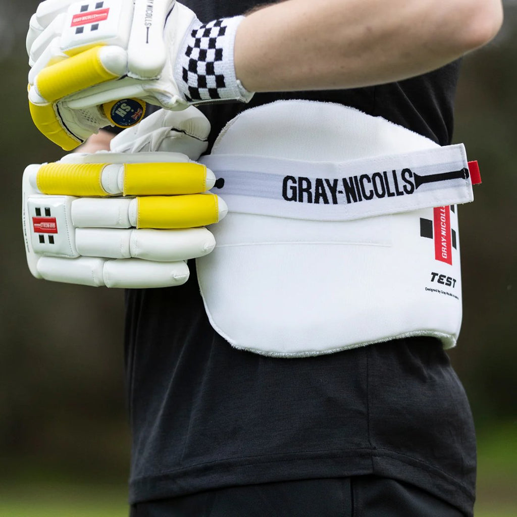 Gray Nicolls Test Chest Guard - Cricket Protective Gear - Wiz Sports