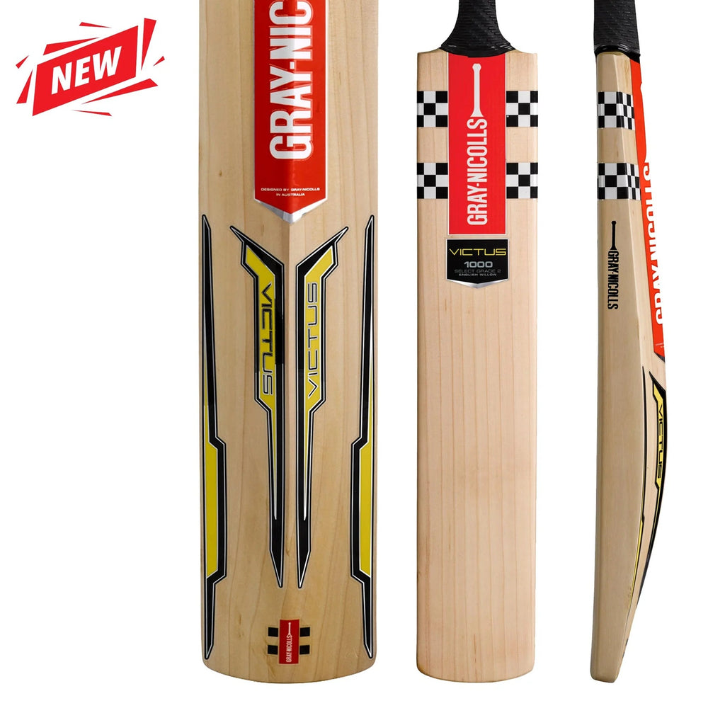 Gray Nicolls Victus 1000 English Willow Cricket Bat - SH - Cricket Bats - Wiz Sports